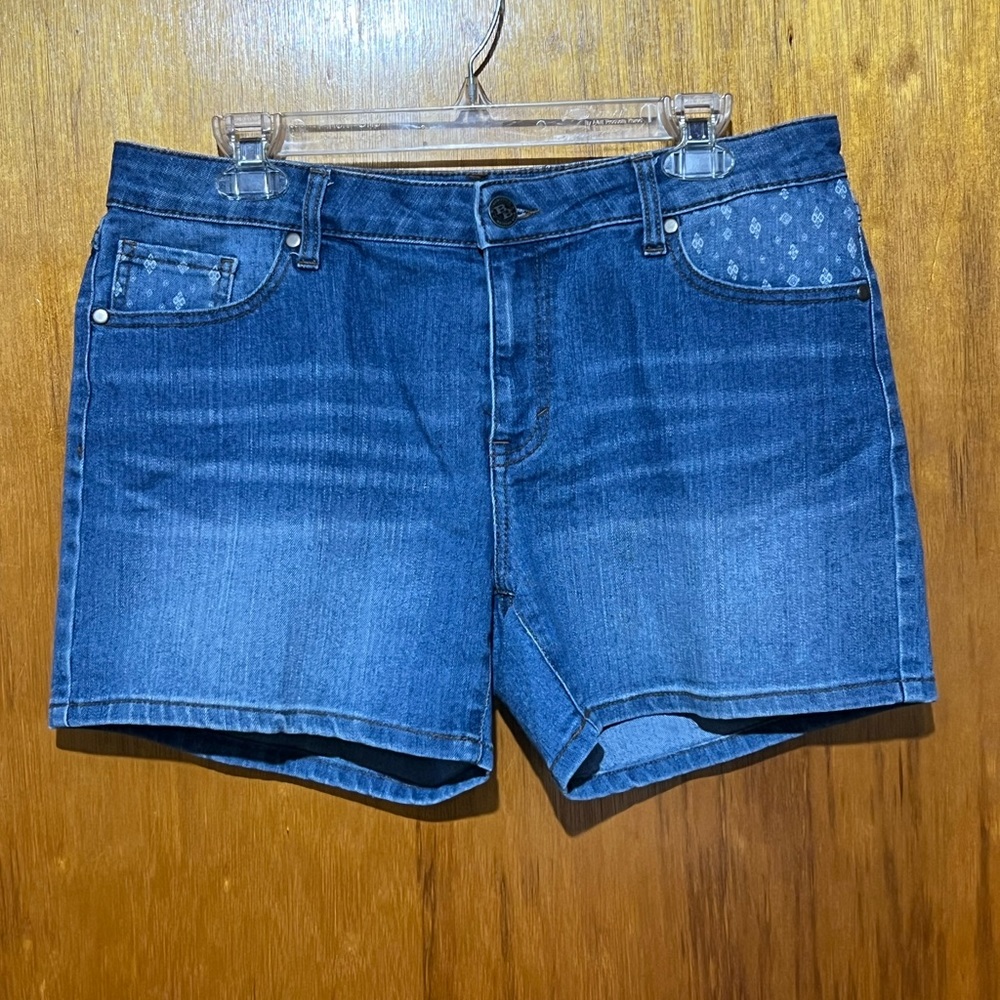 Bit & Bridle Denim Shorts Size 12